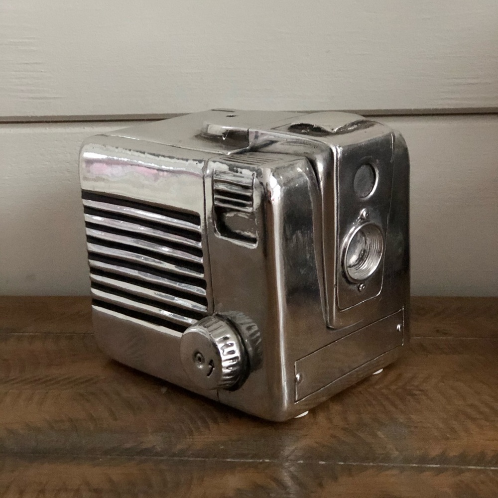 Vintage Camera Bookend